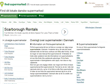 Tablet Screenshot of find-supermarked.dk
